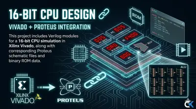 16bit Mano Computer - CPU Design in Verilog