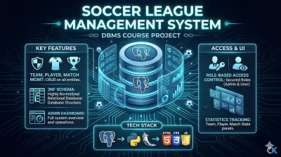 Dream League — SQL Soccer League Management System