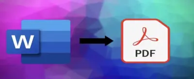 Convert PDF file to Word