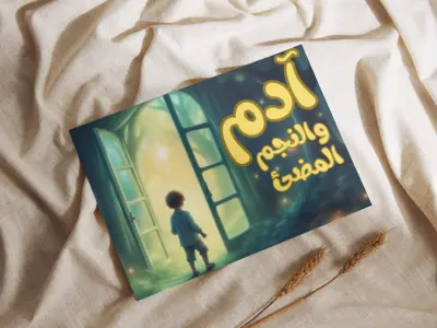 تصميم قصة أطفال تعليمية مصورة