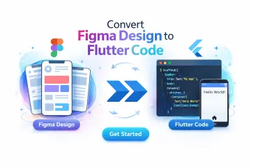 تحويل تصميم Figma Ui/Ux إلى كود Flutter احترافي ومتجاوب