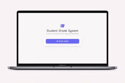 تطوير نظام بسيط لحساب درجات الطلاب باستخدام JavaScript