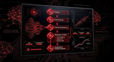 Machine Learning Regression Models for Data Prediction using Python