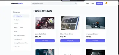 Full-Stack Secure E-commerce Platform (Amazon Plus Clone)