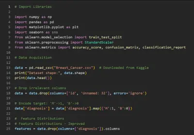 Breast Cancer Prediction Using Neural Networks