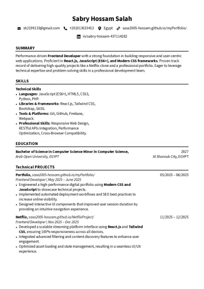 عمل CV احترافي علي Microsoft Word