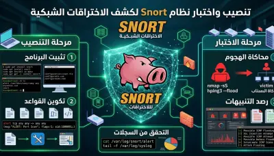 إعداد ومراقبة نظام كشف التسلل IDS لشبكتك