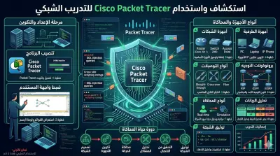 محاكاتها باستخدام Cisco Packet Tracer