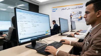 "تدريب واستشارات في نظام SAP لإدارة الأعمال"