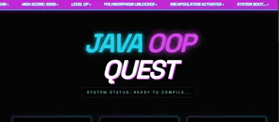 Java Question frontend web page
