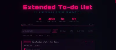 تطوير تطبيقات إدارة المهام الذكية (Extended To-Do Systems) بواجهات تفاعلية