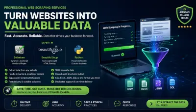 WebScraping For Used Cars Website