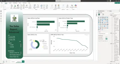 تصميم Dashboard احترافي باستخدام Power BI
