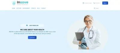 Insove Clininc Landing page