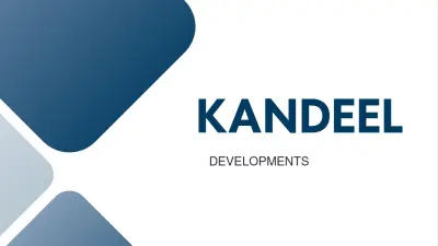 تصميم عرض تقديمي احترافي لشركة عقارية باستخدام PowerPoint