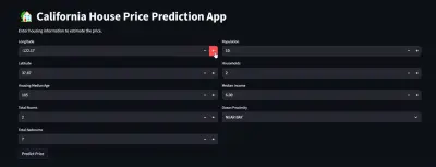 تطبيق للتنبؤ بأسعار المنازل