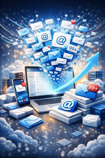 انشاء بريد الكتروني