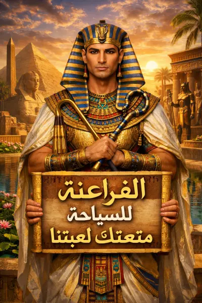 واجه ترحيبيه ل شركه سياحه اسمها الفراعنه