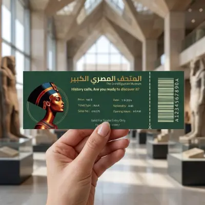 تصميم تذكرة