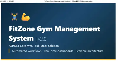 PDF Documentation لمشروع تخرج برمجي