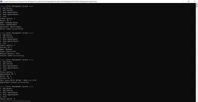 Clinic Management System