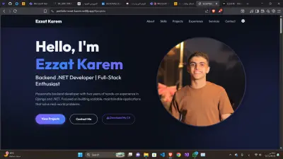 انشاء موقع شخصي متكامل