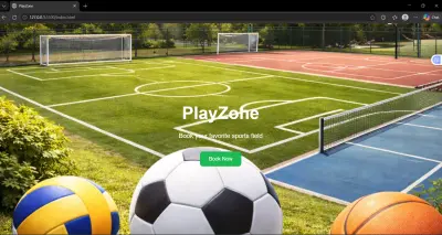 نظام ذكي لحجز الملاعب الرياضية