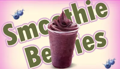 تصميم إعلان سوشيال ميديا سموثي التوت المنعش