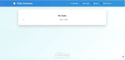 ToDo Premium – Task Management Web Application