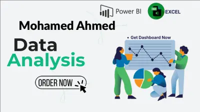 تحويل بياناتك الخام إلى رؤى استراتيجية تساعدك في اتخاذ قراراتك بدقة باستخدلم Power BI وExcel.
