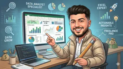 تحليل البيانات وإنشاء Dashboards احترافية باستخدام Excel