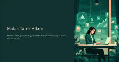 تصميم بورتفوليو احترافي لعرض مهاراتك وأعمالك