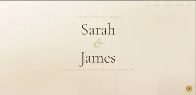 Luxury Digital Wedding Invitation Website