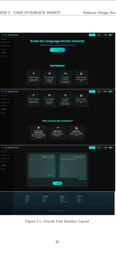 Text Translation System