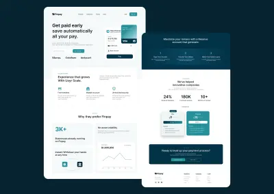 تصميم صفحة هبوط Landing Page