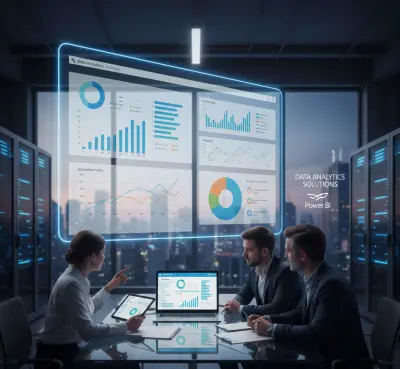 تحليل بيانات (داشبورد تفاعلية باستخدام Power BI)