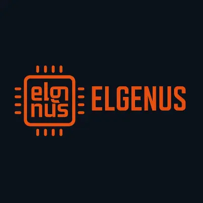 ELGENUS Technology Logo Design