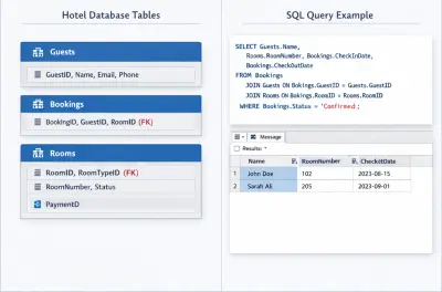 Database Design for Hotel Management System