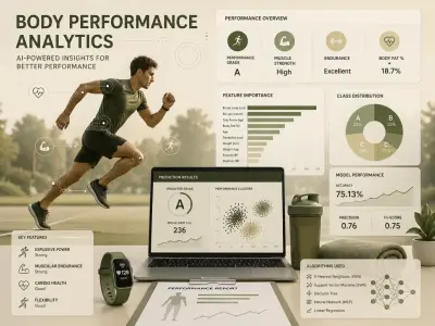 نظام ذكاء اصطناعي لتحليل وتصنيف الأداء البدني باستخدام تعلم الآلة (Machine Learning)