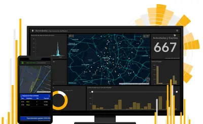 تصميم لوحات تحسين الأداء (Dashboards) وتصور البيانات التفاعلي.
