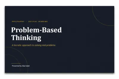 تصميم عرض تقديمي احترافي (PowerPoint Presentation)