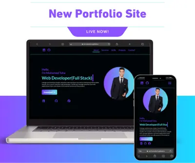 موقع شخصي - Portfolio