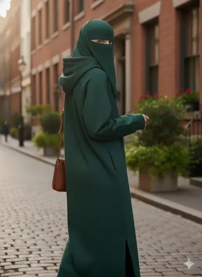 إعلان احترافي لبراند محجبات باستخدام الذكاء الاصطناعي