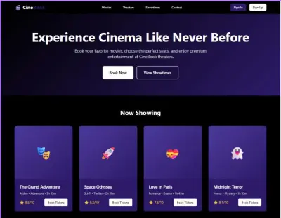 cinema online booking system