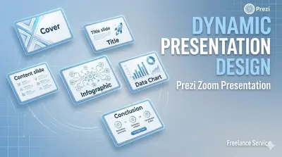 تصميم عرض تقديمي احترافي باستخدام Prezi Zoom Presentation