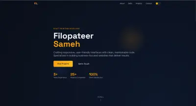 Responsive Portfolio Website Design