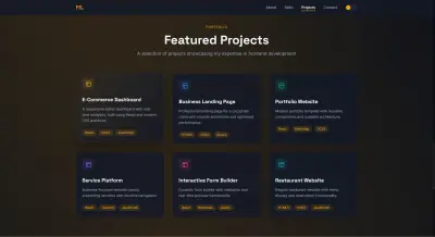 Responsive Portfolio Website Design