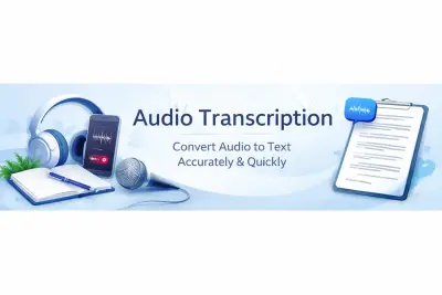 تحويل الملفات الصوتية والفيديوهات الي ملف word منسق