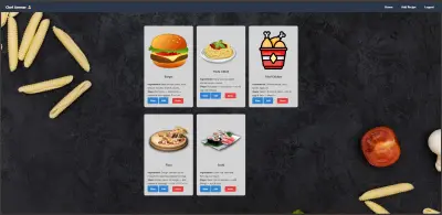 نظام إدارة وصفات الطعام ( Recipe Management System)