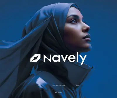 تصميم شعار | هوية بصرية لمنصة رقمية نيفالي